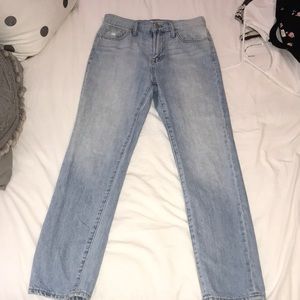 Light wash Madewell jeans!